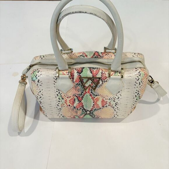 Kelly Wynne I Dare You Handbag Python Leather $405.00 - Picture 1 of 11